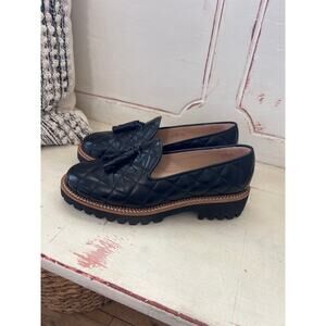 NEW Jon Josef size 39 US 9 black loafers shoes